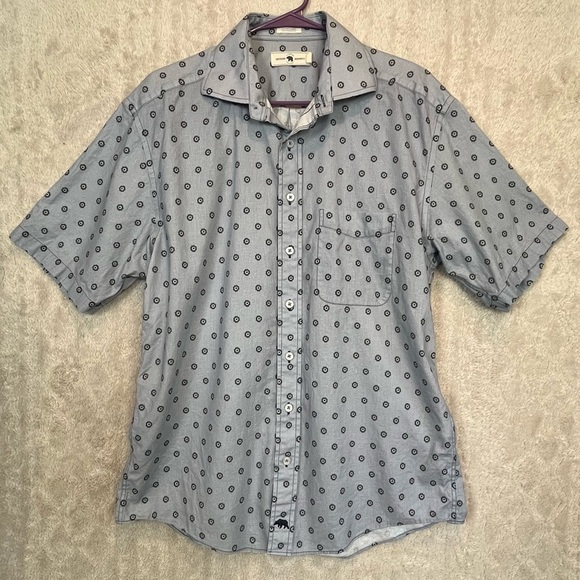 Onward Reserve Other - Onward Reserve Men's Linen Button Up Casual Shirt Sz L Classic Fit Camp